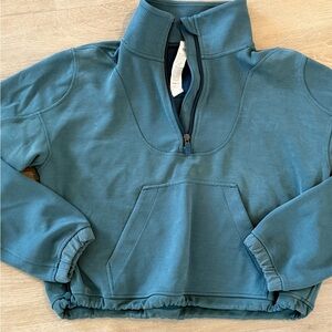 Lululemon Athletica Teal Zip-Up Jacket